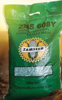 ZMS 608Y certified seed maize bag