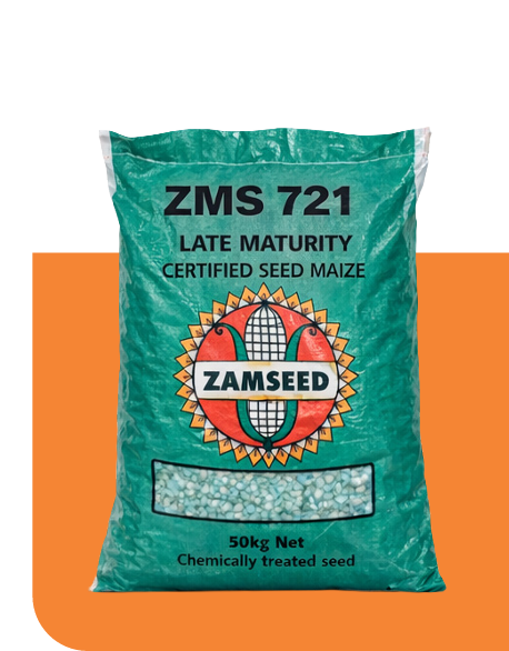 ZMS 721 certified seed maize bag
